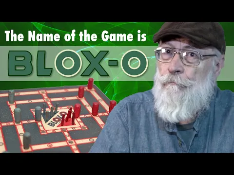Blox-O - An antique variant of the classic game Nine Mens Morris, from an unexpected manufacturer.