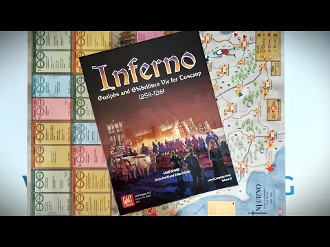 Preview Unboxing (ITA) | INFERNO, Gmt Games | Winter Quartering