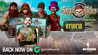 Skull Tales: Full Sail! 2nd Edition - Board Game Review