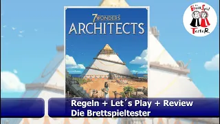 7 Wonders Architects von Asmodee - Regeln, Let´s Play + Review - Brettspiel - Die Brettspieltester