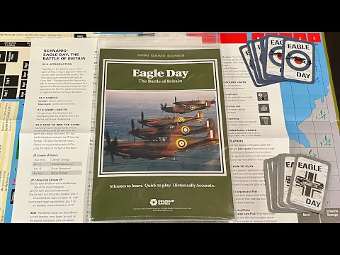 Eagle Day: The Battle of Britain (Decision Games) - Unbagging and Overview