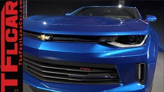 2016 Chevy Camaro, Design, Engines & Exhaust  (TFL4K Total Download Bonus Video)