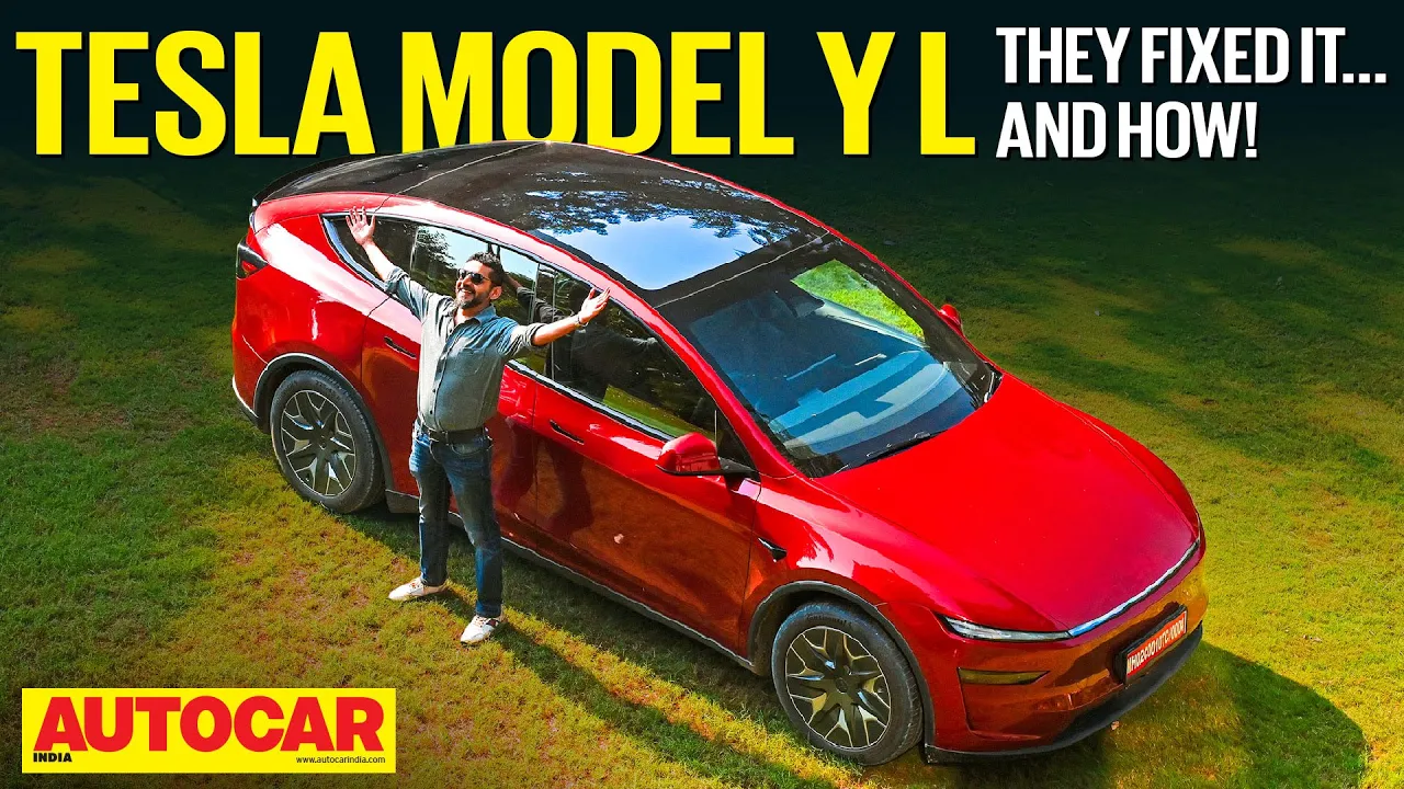 2026 Tesla Model Y L review – 3 rows, 2 motors, 681km at Rs 62 lakh | First Drive | Autocar India