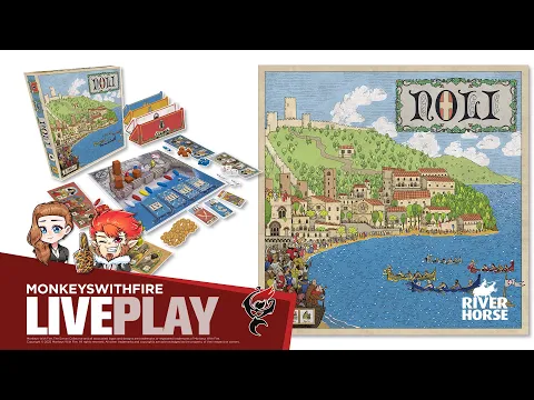 NOLI - RIVER HORSE GAMES | BOARD GAME LIVE PLAY |