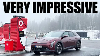 Kia EV4 Hatchback | RANGE TEST @120KPH (75MPH) + FIRST DRIVING IMPRESSIONS
