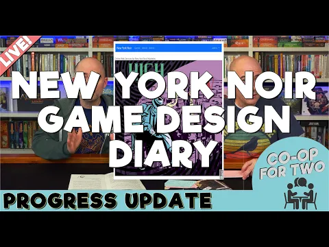 New York Noir - Boardgame Design Diary # 7