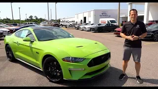 What is the MAJOR change for the 2020 Ford Mustang GT?
