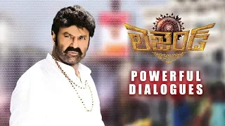 Balakrishna Powerful Dialogues - Voter Dialogue - Legend Movie | Telugu Dialogues