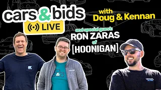 Cars & Bids Live! - Auctioned - Depreciated Porsches to JDM Rally Legends - Ron Zaras [Hoonigan]
