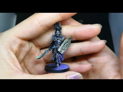 Painting Anubis warrior