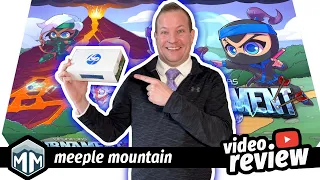 Tiny Ninjas: Tournament - How to Play & Preview - Boardgame Brody