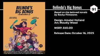 Belinda's Big Bonus - a Belinda Blinked board game (overview)