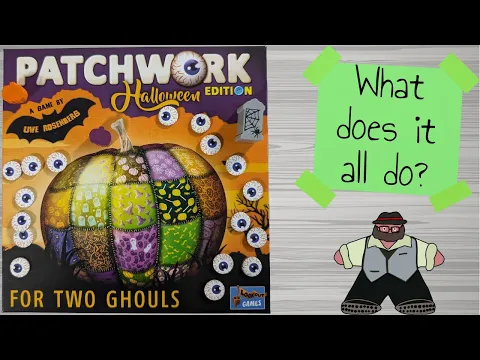 Patchwork: Halloween Edition - Unboxing & How to Play