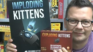 Imploding Kittens - 1. Erweiterung zu Exploding Kittens (asmodee) - ab 7 Jahre!