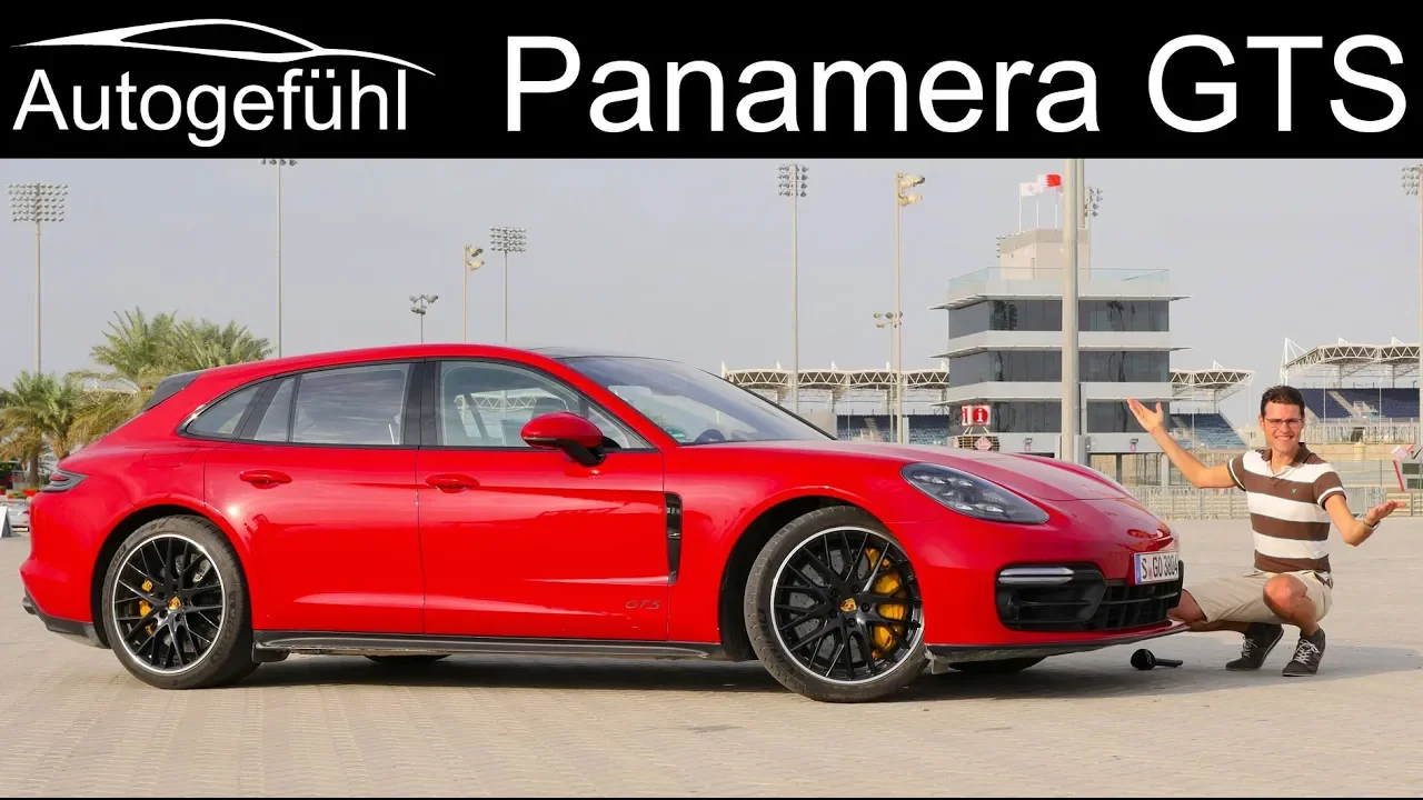 Porsche Panamera GTS FULL REVIEW with F1 racetrack Bahrain 2019 - Autogefühl