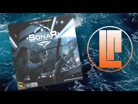 Captain Sonar - board game unboxing