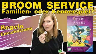 Broom Service - Für 2 Spieler bestens geeignet! - Regeln und Einschätzung