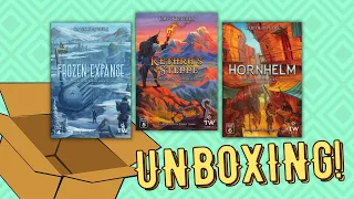 Unboxing Cartographers Map Packs 4-6!