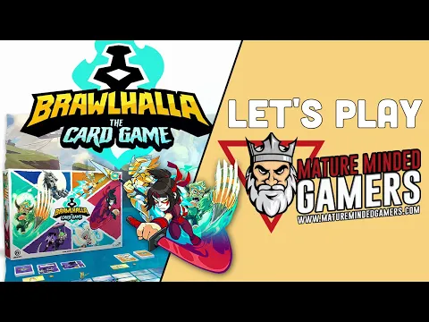 Brawlhalla: The Card Game – Full 1v1 Battle! Hattori vs Bodvar | Mature Minded Gamers Playthrough