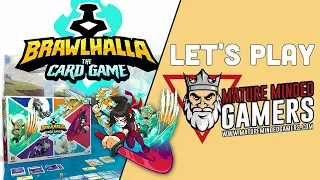 Brawlhalla: The Card Game – Full 1v1 Battle! Hattori vs Bodvar | Mature Minded Gamers Playthrough