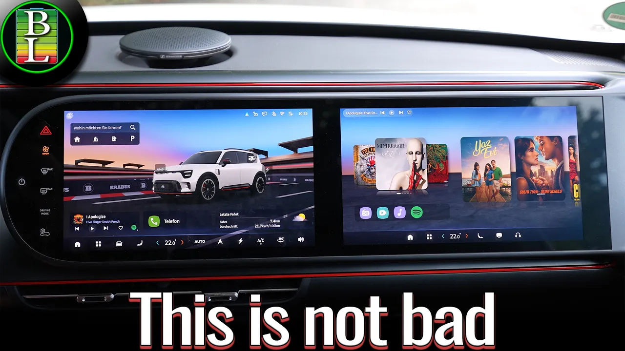 Smart #5 Brabus - Full infotainment system tour