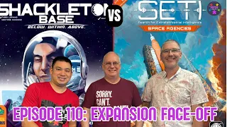 Ep 110: SETI: Space Agencies vs Shackleton Base Blow. Within. Above.