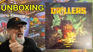 Unboxing Drillers | The Board Game from Czech Games Edition (CGE) | Roman Bednář & Adam Španěl