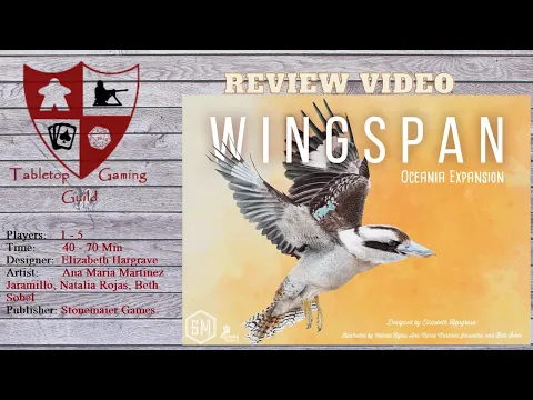 Wingspan Oceania Expansion Board Game Review