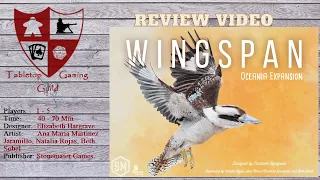 Wingspan Oceania Expansion Board Game Review