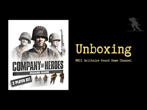 Company of Heroes: 2 Player Set - Unboxing