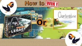 Charterstone or Pandemic Legacy Season 2 giveaway in Toucan Win that Game Sep 2017