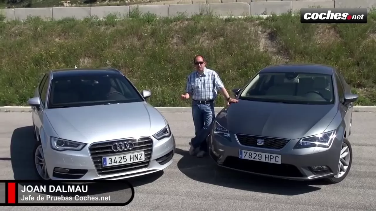 Audi A3 vs Seat León: ¿En qué se diferencian? | Prueba / Test / Review en español | coches.net