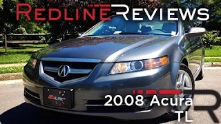 2008 Acura TL Review, Walkaround, Exhaust & Test Drive