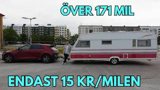 Hyundai Ioniq 5 med husvagn över 170 mil i Norrland (del 2)