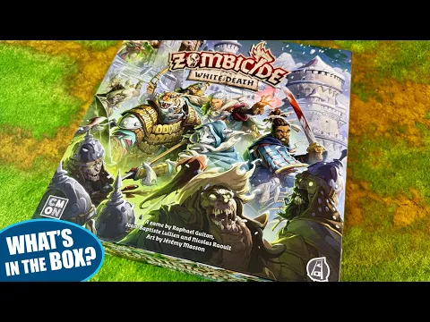 Zombicide White Death Unboxing Retail
