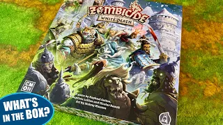 Zombicide White Death Unboxing Retail