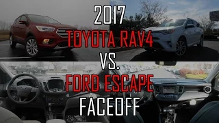 2017 Toyota RAV4 Platinum vs. 2017 Ford Escape Titanium: Faceoff Comparison