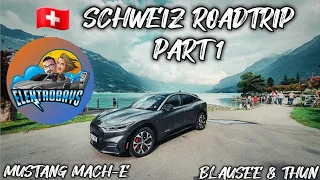 Schweiz Roadtrip zum Blausee - Thun im Elektroauto