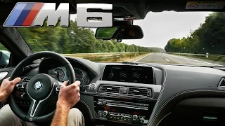 BMW M6 2017 ACCELERATION & TOP SPEED on AUTOBAHN 600 HP COMPETITION