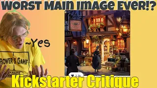 Tinctura - It's a word - Kickstarter Critique Review