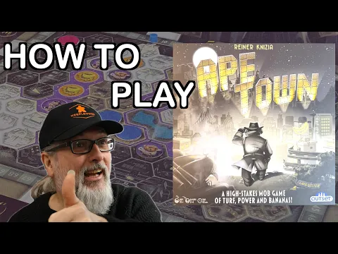 How to Play Ape Town A Board Game by Reiner Knizia | Outsetmedia | Cheatwell Games