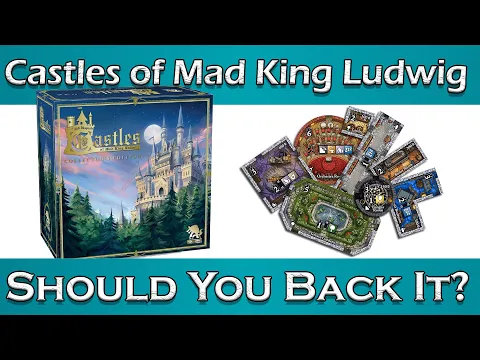 π΄ Castles of Mad King Ludwig Kickstarter Review - Should You Back It?