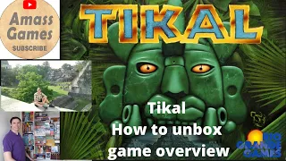 Tikal - Overview, unboxing, teaser, Spiel des Jahres winning board game * Amass Games * Azul
