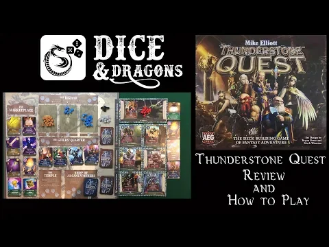 Dice and Dragons Thunderstone Quest Review and How to Play