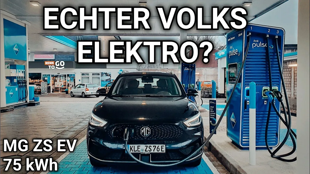 Elektro Schnäppchen MG ZS EV Reichweite und Ladezeit 10-80 % Facelift 2022 #elektroauto