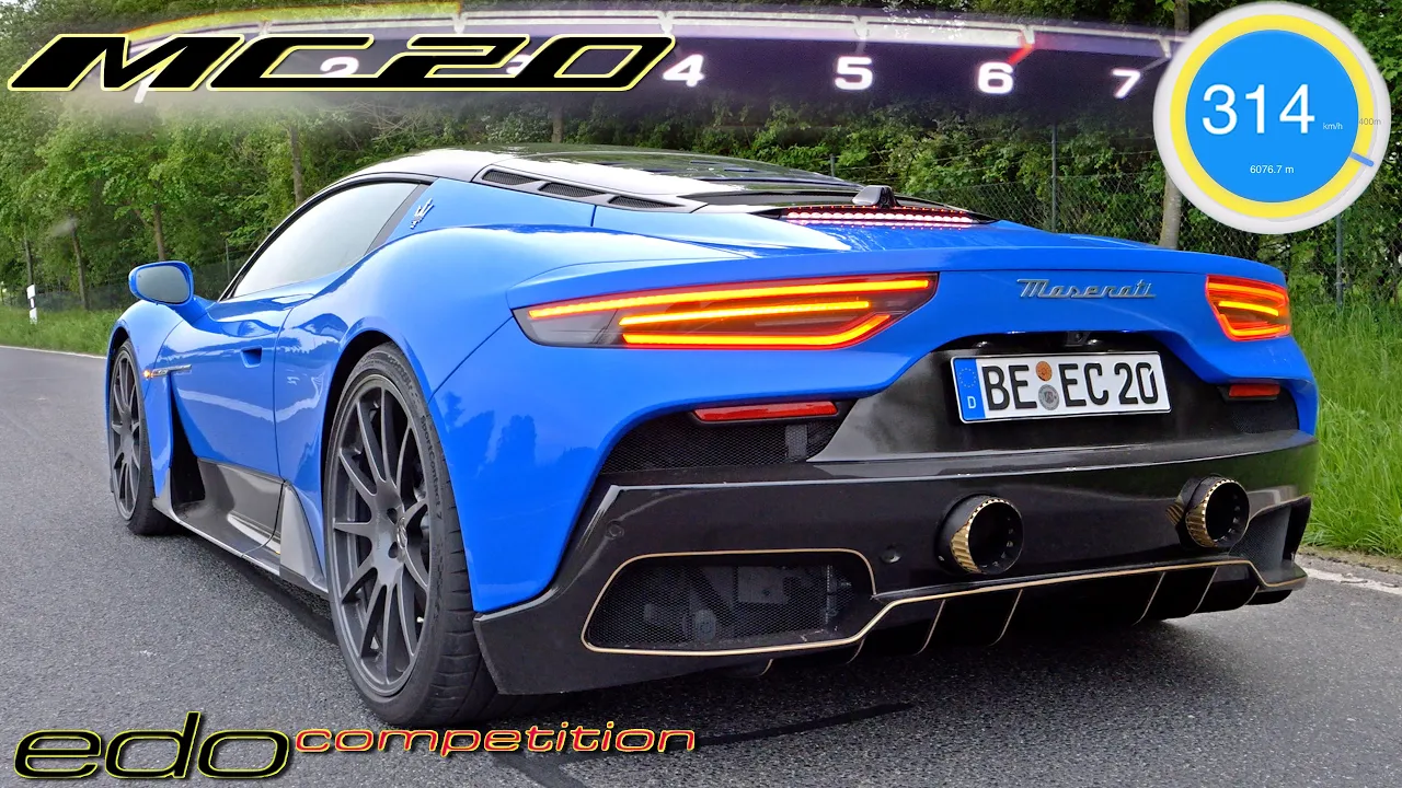 Maserati MC20 Edo Competition *LOUD* Exhaust SOUND & AUTOBAHN POV