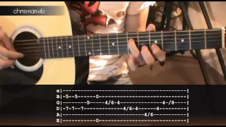 Cómo tocar &quot;Como Yo Nadie te Ha Amado&quot; en guitarra acústica / Intro (HD) - Christianvib