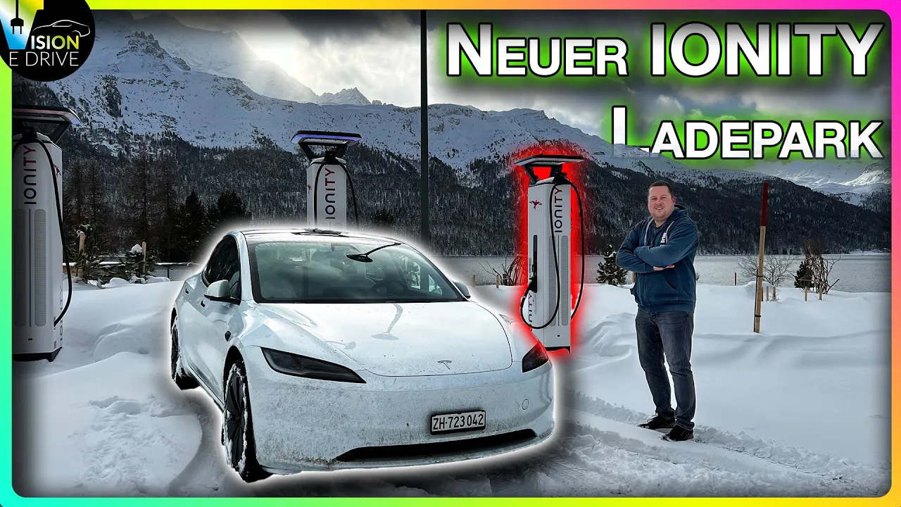 Laden im Skigebiet? Neuer IONITY Standort in den Schweizer Alpen!