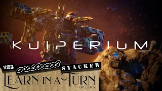 HOW TO PLAY Kuiperium - LEARN IN A TURN - The Cardboard Stacker