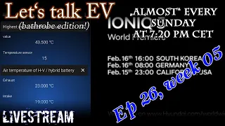 (Live) Let's talk EV - Week 05